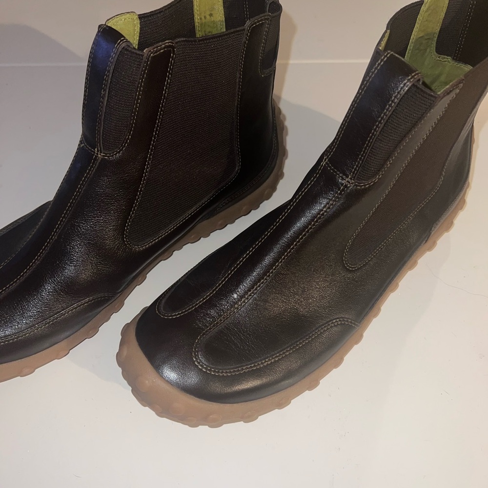 Nike G Lab Series Women’s 8.5 Brown Leather Sport Pull On Shoes